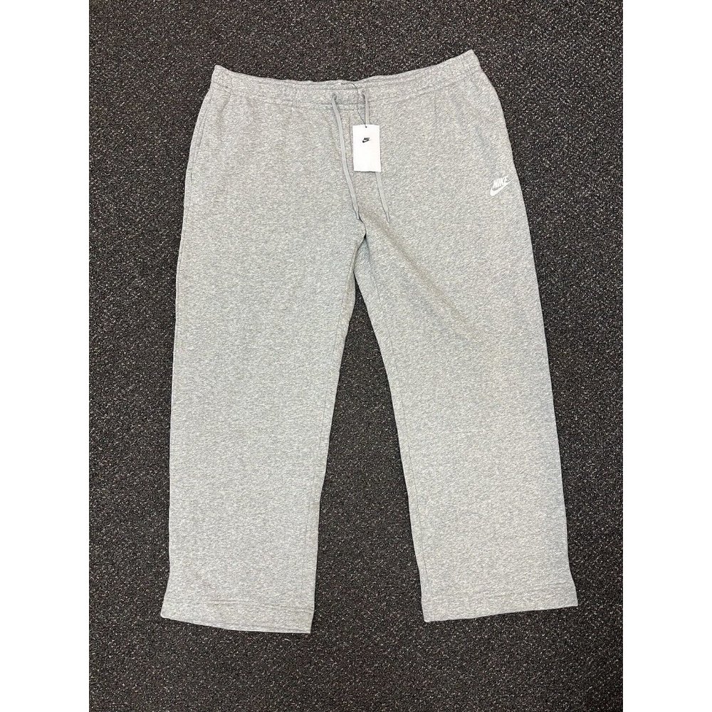 NIKE Women's Sweatpant Medium Loose Fit Fleece Pants BV4093-063 Gray